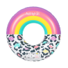 Bouée Gonflable Ronde XXL pour Piscine & Plage Ultra Confort, Flotteur Deluxe - Arc-En-Ciel Et Léopard ø120cm Bouée Gonflable Ronde XXL pour Piscine & Plage Ultra Confort, Flotteur Deluxe - Arc-En-Ciel Et Léopard ø120cm