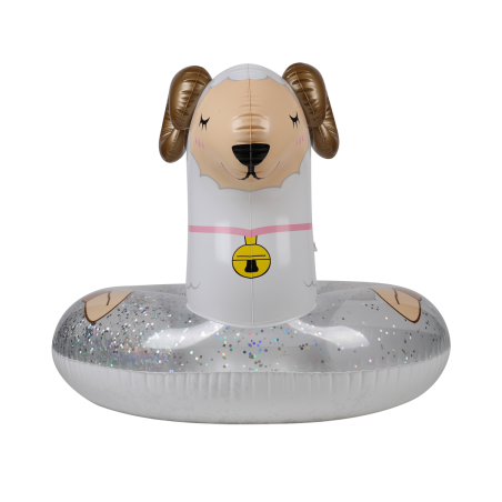 Bouée Gonflable Ronde XXL pour Piscine & Plage Ultra Confort, Flotteur Deluxe - Mouton A Paillettes ø115cm Bouée Gonflable Ronde XXL pour Piscine & Plage Ultra Confort, Flotteur Deluxe - Mouton A Paillettes ø115cm