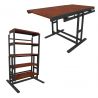 Table convertible en étagère en bois - 120 cm Table convertible en étagère en bois - 120 cm