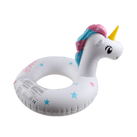 Bouée Gonflable Enfant dès 3ans et + pour Piscine & Plage, Flotteur ø49cm - Licorne Magique ø49 Cm