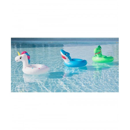 Bouée Gonflable Enfant dès 3ans et + pour Piscine & Plage, Flotteur ø49cm - Licorne Magique ø49 Cm