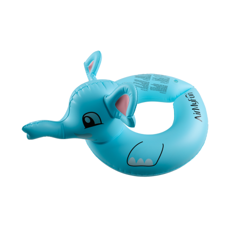 Bouée Gonflable Enfant dès 3ans et + pour Piscine & Plage, Flotteur ø49cm - Éléphant ø49cm