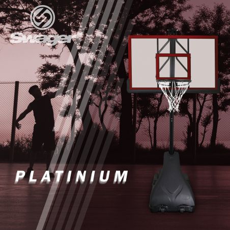 Panier de basket 2.30m a 3.05m - Platinium