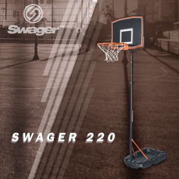 Panier de basket 2.30m a 3.05m - Swager 305