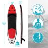 Pack Stand Up Paddle Gonflable 10'6'' 30'' 6'' - Rouge Pack Stand Up Paddle Gonflable 10'6'' 30'' 6'' - Rouge