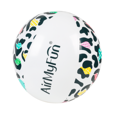 Ballon Gonflable ø28 cm pour Piscine & Plage, Accessoire d'Eau - Design Léopard