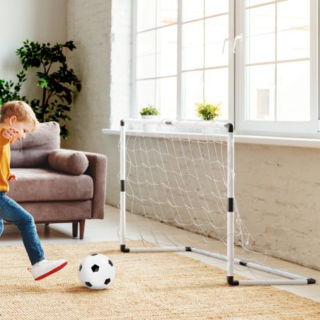 Lot de 2 buts de foot 120 x 80cm - PLAY4FUN