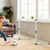 Lot de 2 buts de foot 120 x 80cm - PLAY4FUN Lot de 2 buts de foot 120 x 80cm - PLAY4FUN