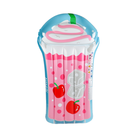 Matelas Gonflable d'Eau Géant, Ultra Confort, pour Piscine & Plage - Smoothie 185 x 100 cm Matelas Gonflable d'Eau Géant, Ultra Confort, pour Piscine & Plage - Smoothie 185 x 100 cm