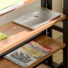 Table convertible en étagère MDF - 140 cm Table convertible en étagère MDF - 140 cm