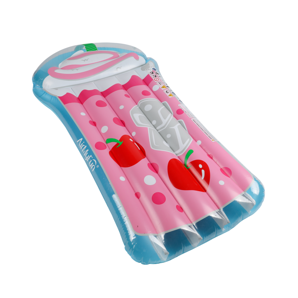 Matelas Gonflable d'Eau Géant, Ultra Confort, pour Piscine & Plage - Smoothie 185 x 100 cm