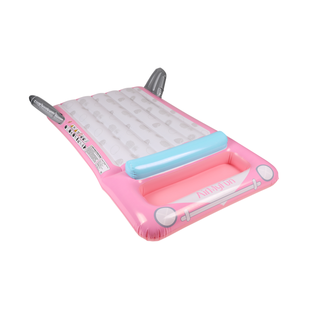 Matelas Gonflable d'Eau 2 personnes, Ultra Confort, pour Piscine & Plage - Voiture Ange 200 x 145 cm