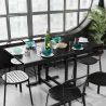 Table convertible en étagère MDF - 140 cm Table convertible en étagère MDF - 140 cm