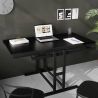 Table convertible en étagère MDF - 140 cm Table convertible en étagère MDF - 140 cm