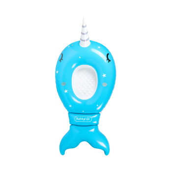 Matelas Gonflable d'Eau Géant, Ultra Confort, pour Piscine & Plage - Licorne Des Mers 220 x 115 x 78 cm