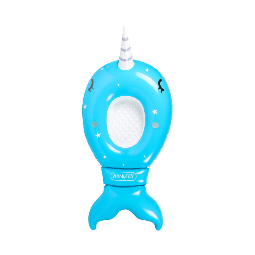 Matelas Gonflable d'Eau Géant, Ultra Confort, pour Piscine & Plage - Licorne Des Mers 220 x 115 x 78 cm