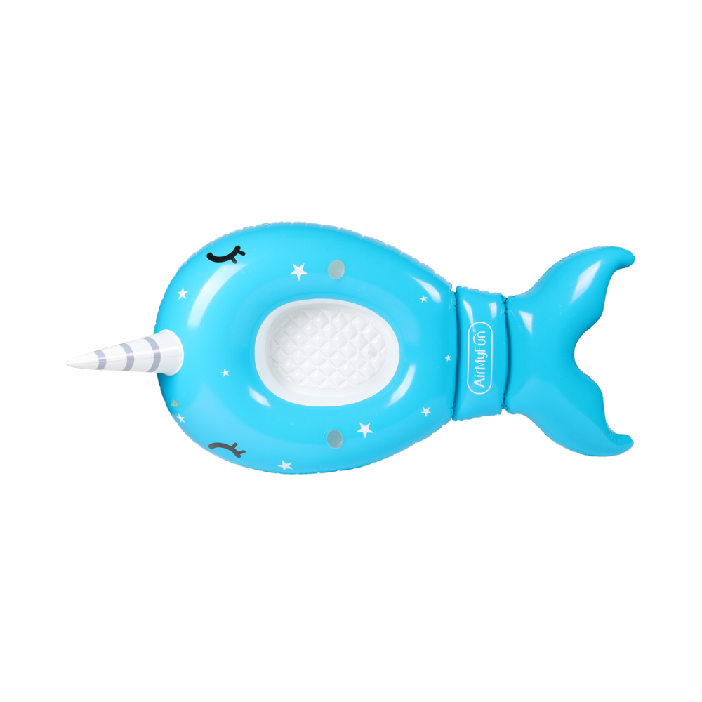 Matelas Gonflable d'Eau Géant, Ultra Confort, pour Piscine & Plage - Licorne Des Mers 220 x 115 x 78 cm