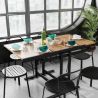 Table convertible en étagère MDF - 140 cm Table convertible en étagère MDF - 140 cm