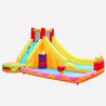 Château Aquatique Gonflable - Party Parc - 4,2m - Aire de jeux avec escalade, tobbogan et piscine - souffleur et sac de rangemen Château Aquatique Gonflable - Party Parc - 4,2m - Aire de jeux avec escalade, tobbogan et piscine - souffleur et sac de rangemen