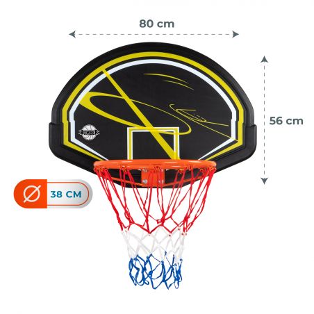 Panneau de basket de porte ou mural 80 x 58cm - BUMBER - Memphis