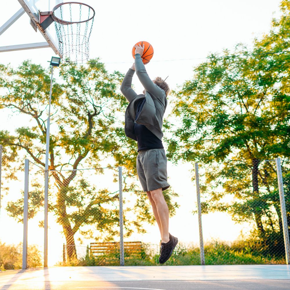 Ballon de basket orange taille 7 - BUMBER - Bronx