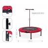 Trampoline fitness pliable 90 cm poignée réglable en hauteur en forme de T Trampoline fitness pliable 90 cm poignée réglable en hauteur en forme de T