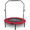 Trampoline fitness pliable 90 cm poignée réglable en hauteur Trampoline fitness pliable 90 cm poignée réglable en hauteur