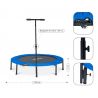 Trampoline fitness pliable 120 cm poignée réglable en hauteur en forme de T Trampoline fitness pliable 120 cm poignée réglable en hauteur en forme de T
