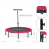 Trampoline fitness pliable 120 cm poignée réglable en hauteur en forme de T Trampoline fitness pliable 120 cm poignée réglable en hauteur en forme de T