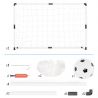 Lot de 2 buts de foot 120 x 80cm - PLAY4FUN Lot de 2 buts de foot 120 x 80cm - PLAY4FUN
