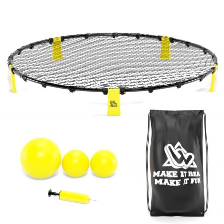 Set de roundnet jaune 90cm