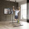 Station de traction portable multifonctions - Musculation et Entraînement - Ajustable et Evolutive - Sac de Transport Inclus Station de traction portable multifonctions - Musculation et Entraînement - Ajustable et Evolutive - Sac de Transport Inclus