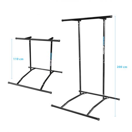 Station de traction portable multifonctions - Musculation et Entraînement - Ajustable et Evolutive - Sac de Transport Inclus