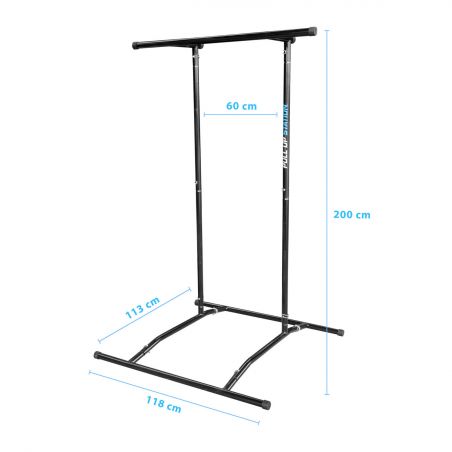 Station de traction portable multifonctions - Musculation et Entraînement - Ajustable et Evolutive - Sac de Transport Inclus