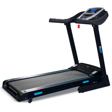 Tapis de Course Pliable RSP - 16km/h - 2,0 Cv - 12 Programmes, Inclinaison Motorisée 15%, Ecran LCD, Prise MP3 et Haut-Parleurs