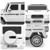 Voiture Electrique 4x4 SUV 2 places Mercedes AMG 2 x 45 W - Marche AV/AR, Phares et Système audio Voiture Electrique 4x4 SUV 2 places Mercedes AMG 2 x 45 W - Marche AV/AR, Phares et Système audio