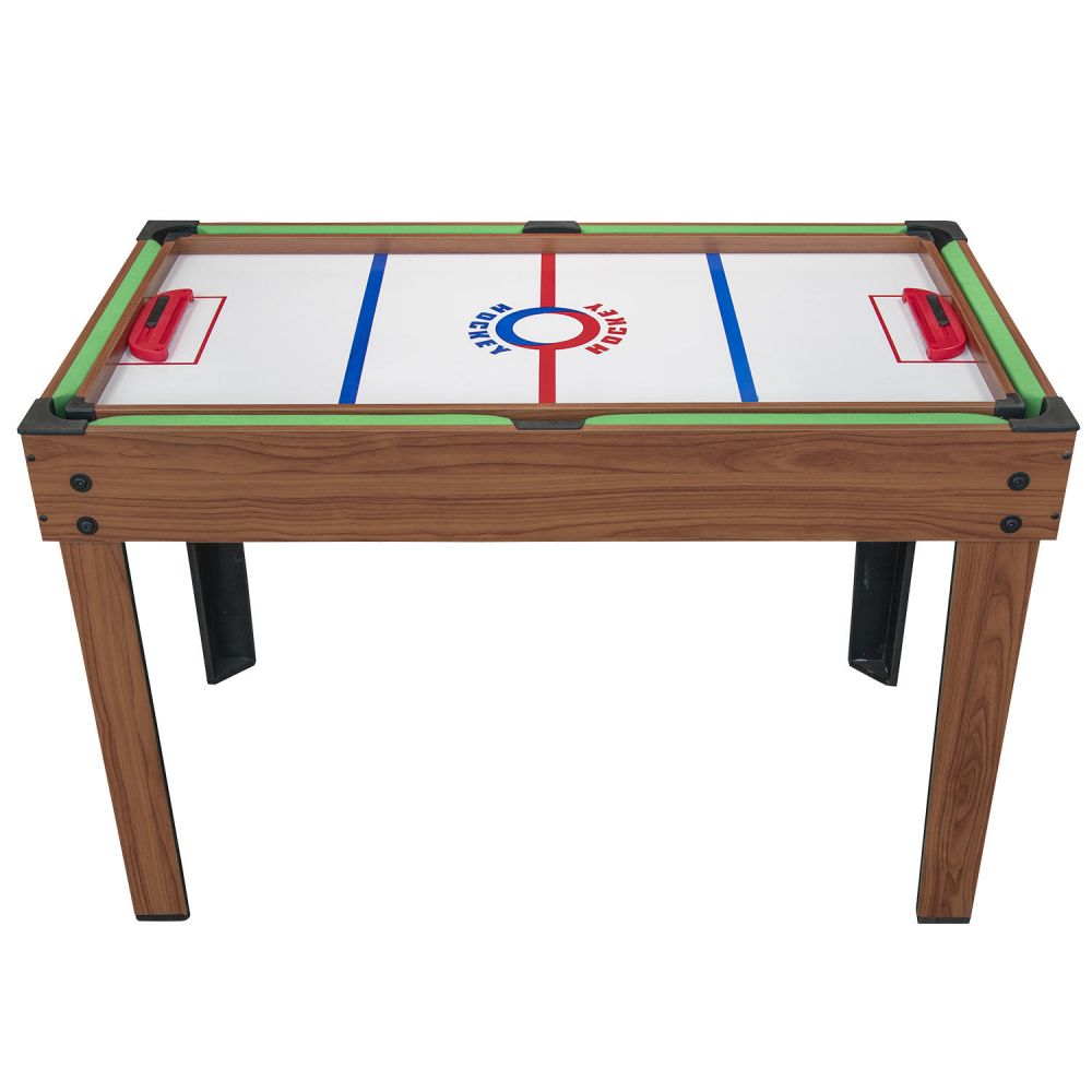 Table Multi Jeux 20 en 1 sur Pied, Multifonction avec Plateaux Modulables et Accessoires pour 20 jeux différents, 122x61x84 cm