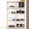 Étagères de rangement polyvalentes en métal - Charges Lourdes (lot de 2) - 180x60x40cm - Gris Étagères de rangement polyvalentes en métal - Charges Lourdes (lot de 2) - 180x60x40cm - Gris