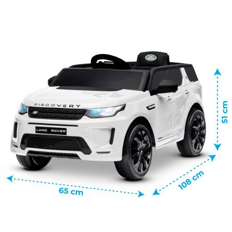 Voiture Electrique 4x4 SUV pour Enfant Land Rover Discovery 2 x 25 W - Marche AV/AR, Phares et Système audio