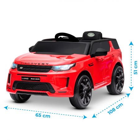 Voiture Electrique 4x4 SUV pour Enfant Land Rover Discovery 2 x 25 W - Marche AV/AR, Phares et Système audio