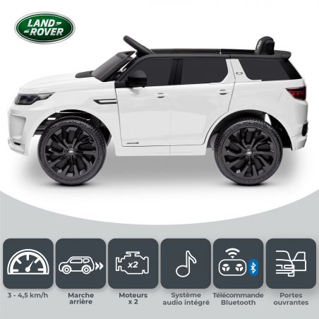 Voiture Electrique 4x4 SUV pour Enfant Land Rover Discovery 2 x 25 W - Marche AV/AR, Phares et Système audio