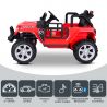 Voiture Electrique 4x4 Tout-Terrain pour Enfant 2x40W - Marche AV/AR, Phares et Système Audio Voiture Electrique 4x4 Tout-Terrain pour Enfant 2x40W - Marche AV/AR, Phares et Système Audio