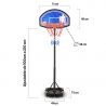 Panier de basket 1.00m a 2.10m - BUMBER - Milwaukee Panier de basket 1.00m a 2.10m - BUMBER - Milwaukee
