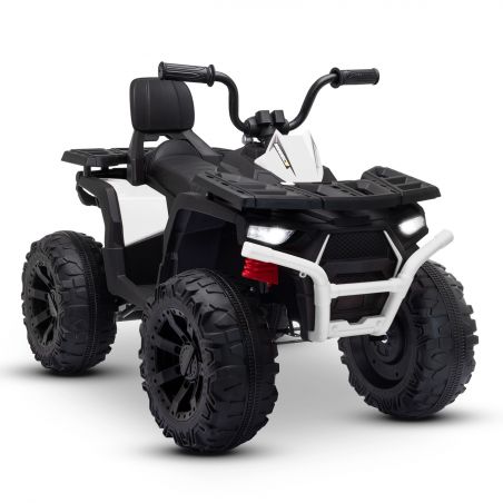 Quad Electrique 2x 40W pour Enfant - avec 4 Suspensions, Marche AV/AR et Système Audio Quad Electrique 2x 40W pour Enfant - avec 4 Suspensions, Marche AV/AR et Système Audio