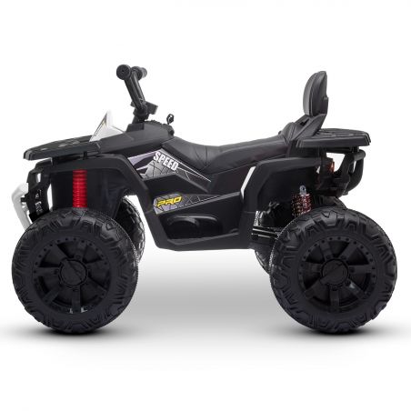 Quad Electrique 2x 40W pour Enfant - avec 4 Suspensions, Marche AV/AR et Système Audio Quad Electrique 2x 40W pour Enfant - avec 4 Suspensions, Marche AV/AR et Système Audio