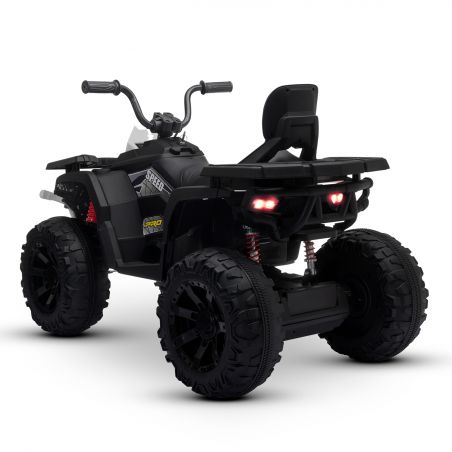 Quad Electrique 2x 40W pour Enfant - avec 4 Suspensions, Marche AV/AR et Système Audio Quad Electrique 2x 40W pour Enfant - avec 4 Suspensions, Marche AV/AR et Système Audio