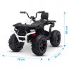 Quad Electrique 2x 40W pour Enfant - avec 4 Suspensions, Marche AV/AR et Système Audio Quad Electrique 2x 40W pour Enfant - avec 4 Suspensions, Marche AV/AR et Système Audio