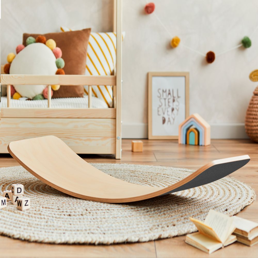 Planche d'équilibre bois pour enfant PLEBO