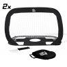 Lot de 2 buts de foot pop-up 120 x 80 cm - SPEEDY GOAL Lot de 2 buts de foot pop-up 120 x 80 cm - SPEEDY GOAL