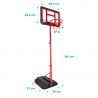 Panier de basket évolutif 1.05m a 1.65m - BUMBER- Denver Panier de basket évolutif 1.05m a 1.65m - BUMBER- Denver